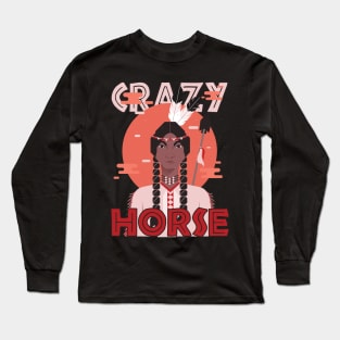 Crazy Horse Long Sleeve T-Shirt